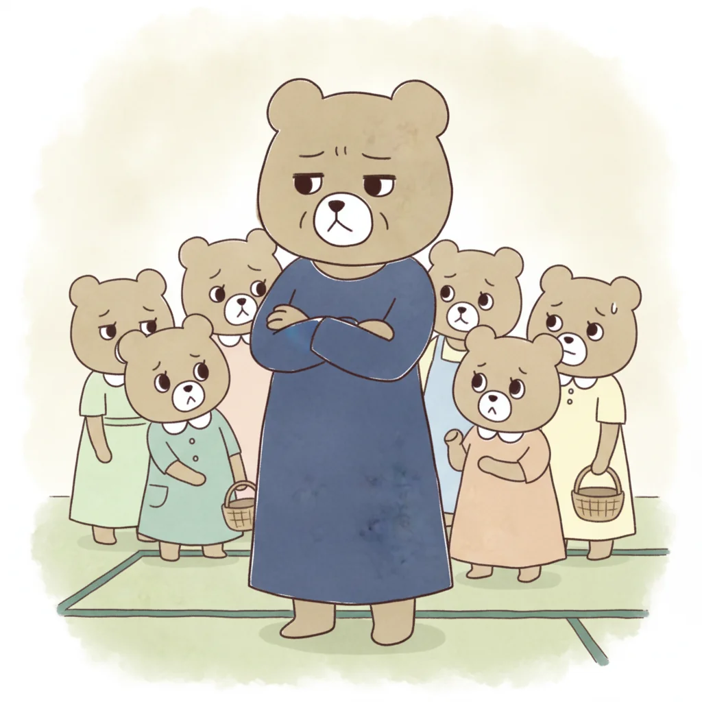ボスママのイラスト