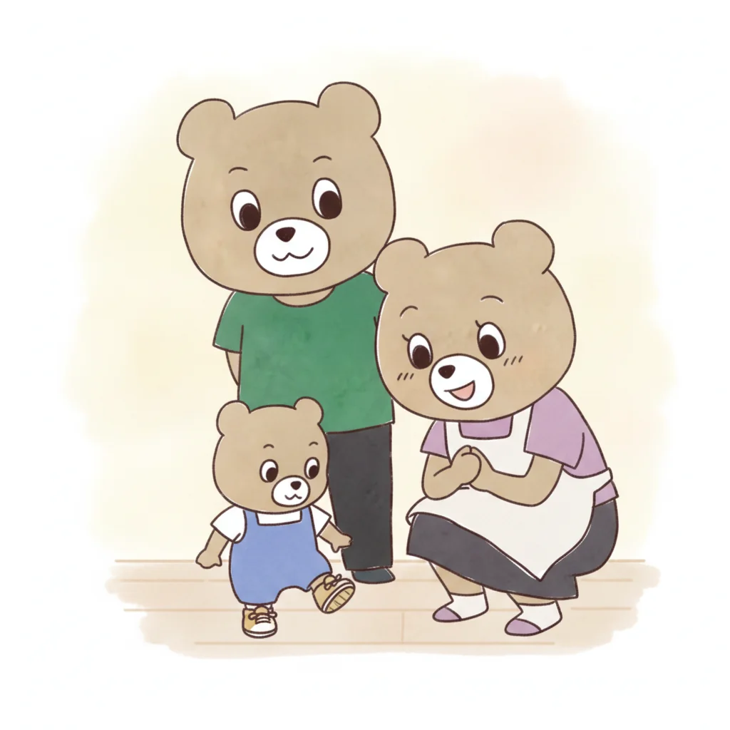 ファーストシューズのイラスト