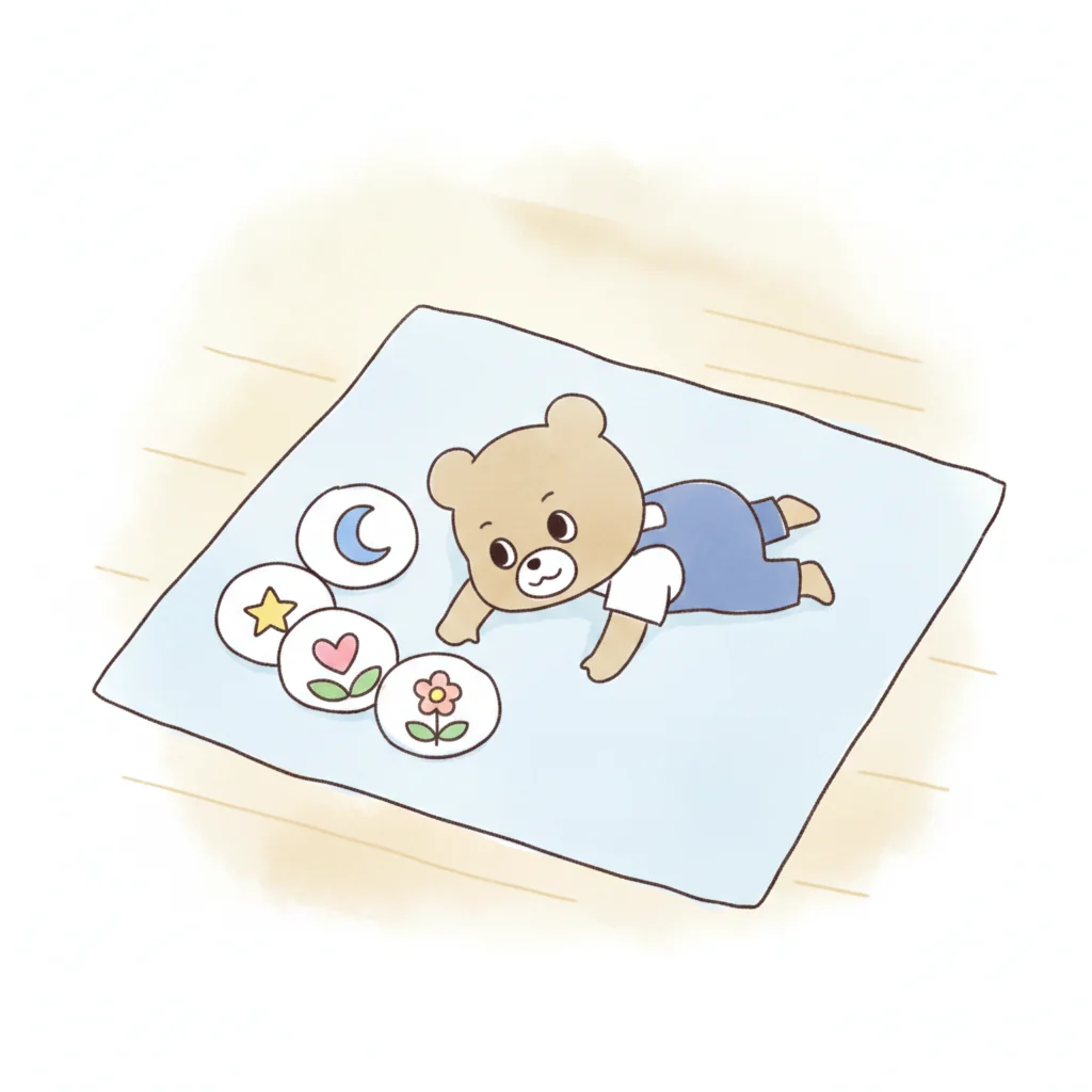 月齢フォトのイラスト