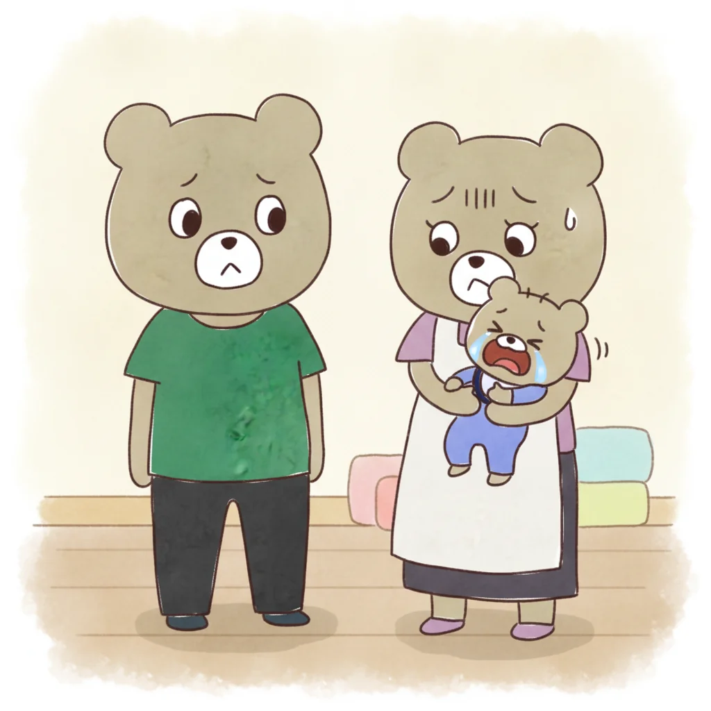 コリックのイラスト