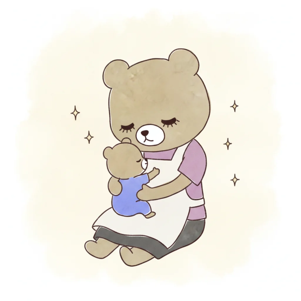 魔法のおっぱいのイラスト