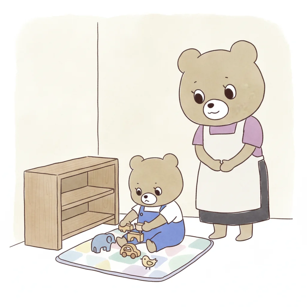 モンテッソーリのイラスト