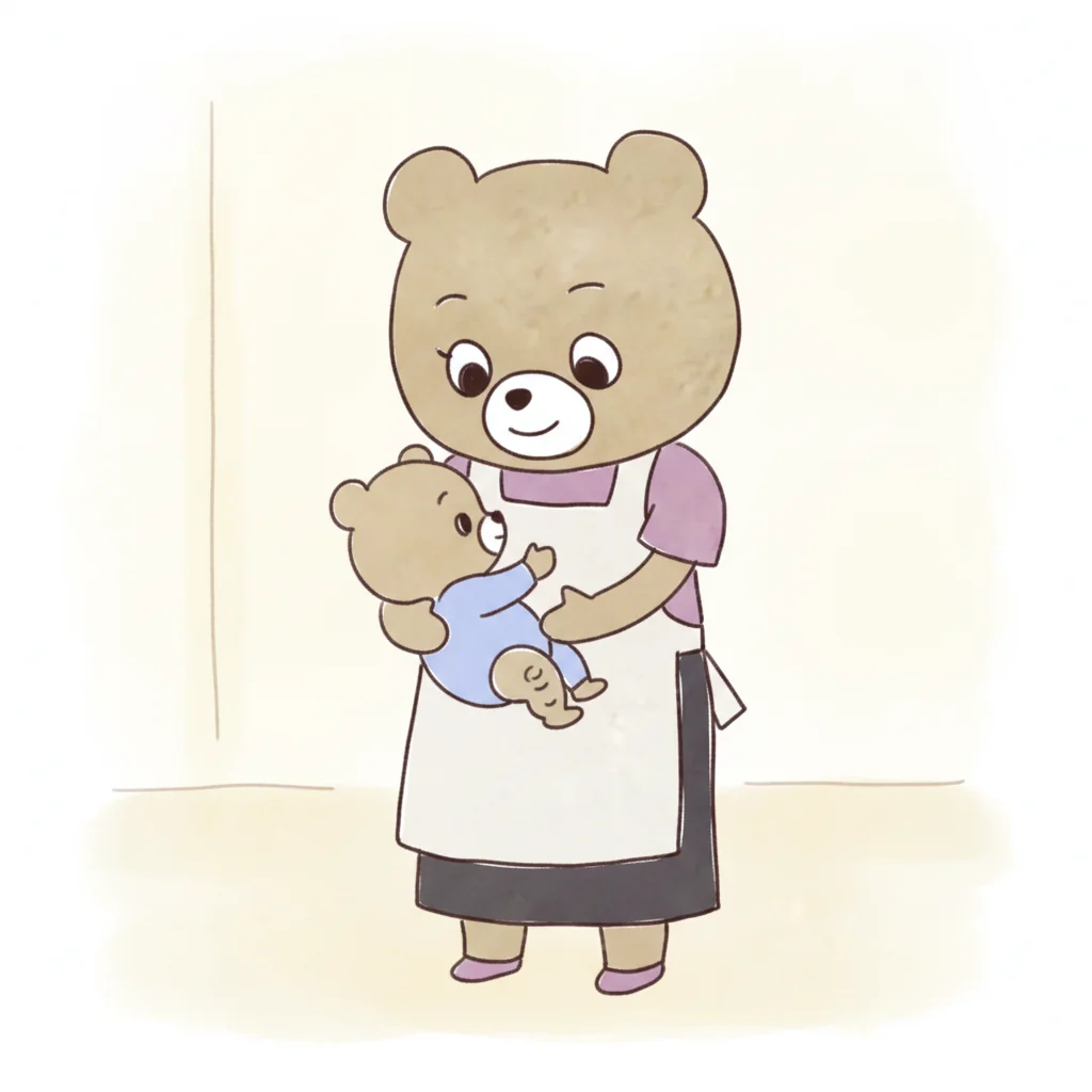 むちむちのイラスト