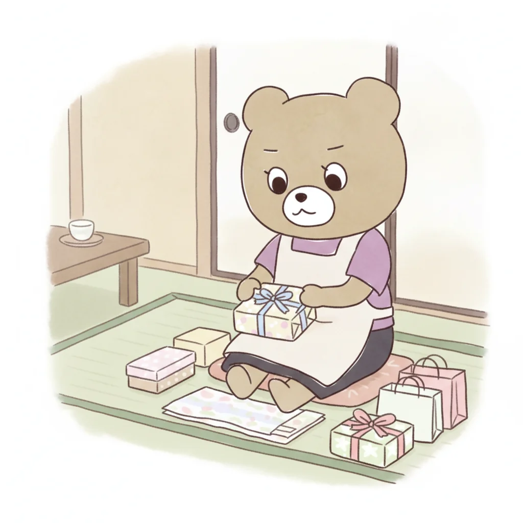 内祝いのイラスト